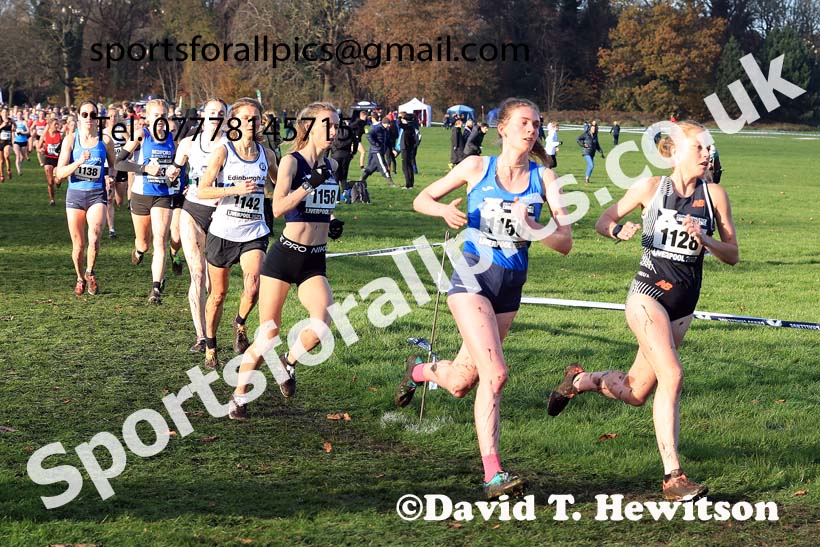 Senior Women and Under-23s, 2023 British Athletics Cross Challenge, Sefton Park, Liverpool. Photo: David T. Hewitson/Sports for All Pics